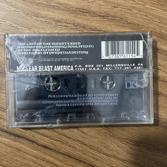 DIVINE EVE - As The Angels Weep 1993 Cassette (Collectible) Nuclear Blast - Picture 2 of 6